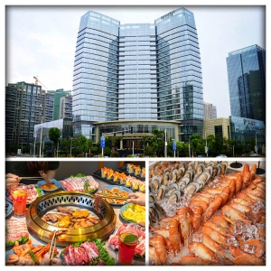 國際品牌Hilton 河源匯景希爾頓逸林酒店 酒店海鮮自助晚餐（位上佛跳牆）純玩2天