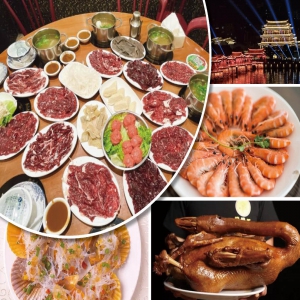 C線-（2人同行，第2位-200）巴士往返潮汕 1人1鍋任食潮汕牛肉火鍋、馳名日日香獅頭鵝 純玩3天
