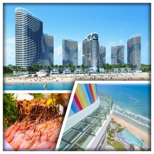 （首團頭6位升級800呎行政海景大床套房）雙月灣享海度假酒店 歎酒店海鮮自助餐 私家沙灘 純玩2天