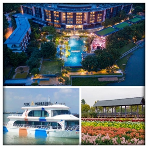 尊享入住五星級清遠瞻雲度假酒店 浸泡東南亞風魚窩湯泉 五星大廚主理海鮮自助晚餐 打卡無邊泳池純玩2天