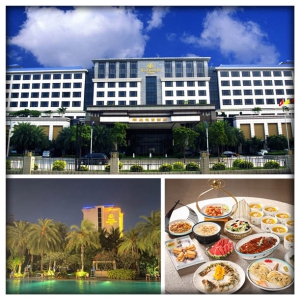 單程直巴 東莞全新裝修准五星東莞華庭花園酒店 無國界海鮮自助晚餐 大型冷氣商城名家居世博園 純玩2天