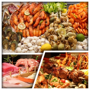 國際品牌增城DoubleTree《希爾頓逸林酒店》 豪歎酒店海鮮自助餐  暢遊戶外無邊泳池純玩2天