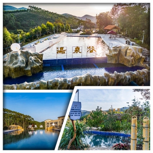 連住2晚韶關湯泉谷溫泉酒店 保證入住帶獨立泡池客房 任浸弱硫磺真溫泉 溫泉水泳池暢泳 純玩3天