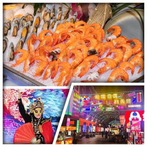 東莞石碣希爾頓惠庭智能酒店 歎酒店自助晚餐 接地氣走鬼檔夜市夜繽紛純玩2天