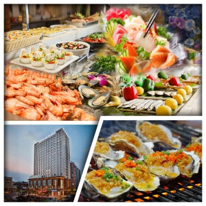 (10人成團）東莞5星享受【凱利酒店】 豪歎酒店自助早午晚餐 雞粥宵夜純玩2天