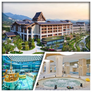 增城森林海溫泉度假酒店（私家獨立泡池客房） 豪食酒店自助晚餐 暢玩室內恆溫水樂園 任浸溫泉純玩2天