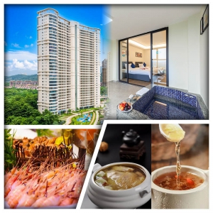 B線-南昆山漫登堡溫泉酒店（尊享露台獨立泡池房）惠州明志大酒店 酒店自助晚餐 純玩3天