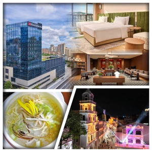 全新開業中山南區希爾頓花園酒店 秋冬滋補【菊花蛇羹、位上清湯羊腩】 孫文西路步行街夜繽紛純玩2天