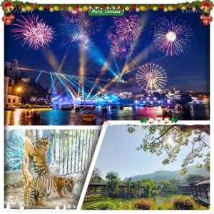 (聖誕加班）東莞隱賢山莊沉浸式體驗水舞煙花秀『梁祝』、嶺南最大私家園林『中山詹園』美食純玩3天