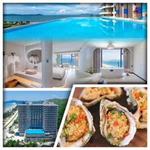 （08：30深圳灣09：30羅湖）惠東雙月灣半島酒店 入住網紅180度落地玻璃海景房 純玩2天