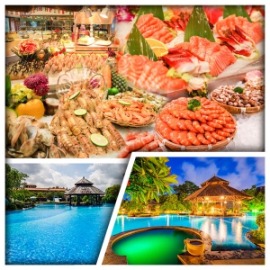 (8:30羅湖/9:30深灣）連住2晚中山溫泉賓館（約500呎露台客房）、歎2晚海鮮自助晚餐純玩3天