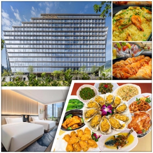 【Easy Go，20人保證成團】奢享五鑽格蘭雲天國際酒店自助海鮮餐 雙吃乳山蠔港風鮮味宴 純玩2天