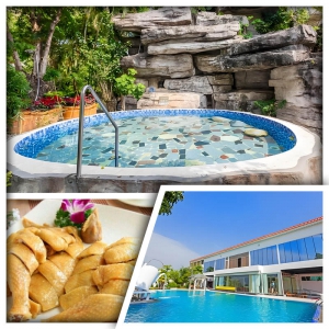 （只限0830羅湖）惠東順逸東方白盆湖溫泉度假村 任浸偏矽酸露天溫泉 純玩2天