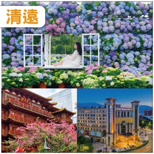 清遠 探秘老廣北京路 大佛寺 賞迷人繡球花海 入住栢蘭德金菱酒店-位上百香果鮮鮑魚自助晚餐 純玩2天
