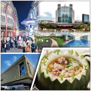 煙火夜市【水東步行街】【沙頭角美食街】【中國舉重博物館】【K11ECOAST海濱文化藝術區】東莞3天