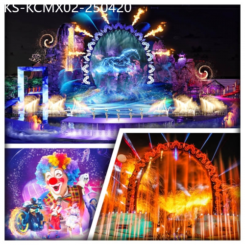 廣東旅遊線路|2025-04-20|重本包3大樂園門票 廣州『夢回嶺南』國風實景秀 打鐵花表演 融創大馬戲『奇幻秘境』 純玩2天