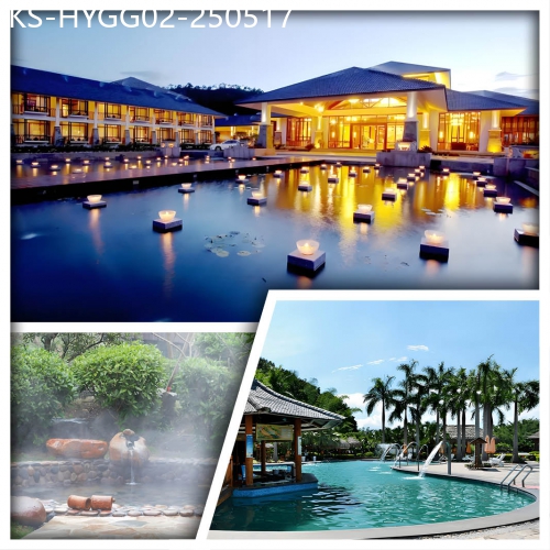 廣東旅遊線路|2025-05-17|河源紫金御臨門溫泉度假村 任浸硫磺養生真溫泉 純玩2天