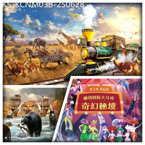 廣東旅遊線路|2025-06-28|清遠長隆森林王國（遇見非洲世界 坐火車看動物大遷） 連住2晚廣州機場希爾頓花園酒店3天