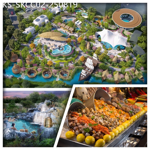廣東旅遊線路|2025-08-19|全新開業-韶關龍泰翁山源溫泉度假酒店 歎酒店自助晚餐 泳道暢泳 玩水樂園 任浸偏硅酸溫泉 純玩2天