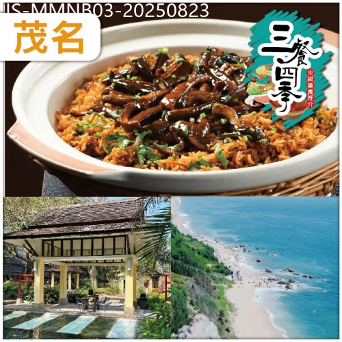 廣東旅遊線路|2025-08-23|茂名 追蹤CCTV-三餐四季，節目推介：垂延三尺.楊桃鴨 高州樂天溫泉酒店純玩3天