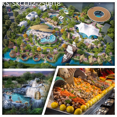 廣東旅遊線路|2025-09-18|全新開業-韶關龍泰翁山源溫泉度假酒店 歎酒店自助晚餐 泳道暢泳 玩水樂園 任浸偏硅酸溫泉 純玩2天