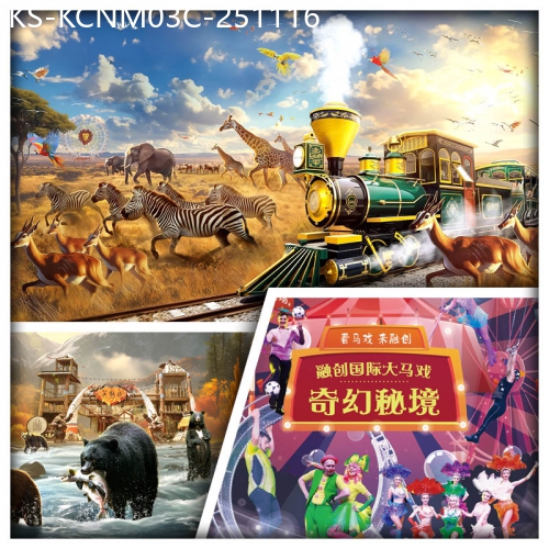 廣東旅遊線路|2025-11-16|C線-清遠長隆森林王國（遇見非洲世界 坐火車看動物大遷） 連住2晚廣州希爾頓惠庭酒店3天