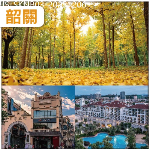 廣東旅遊線路|2025-12-06|韶關 嶺南第一抹秋黃銀杏樹林 帽子峰 入住：溫泉村.湯泉穀溫泉酒店（升級獨立獨溫泉泡池房） 純玩3天