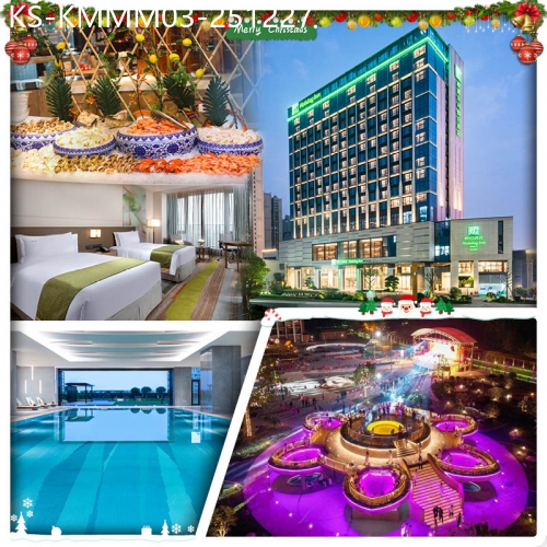 廣東旅遊線路|2025-12-27|(聖誕加班）順德保利假日酒店 豪歎酒店自助餐、新興翔順金水台溫泉小鎮純玩3天