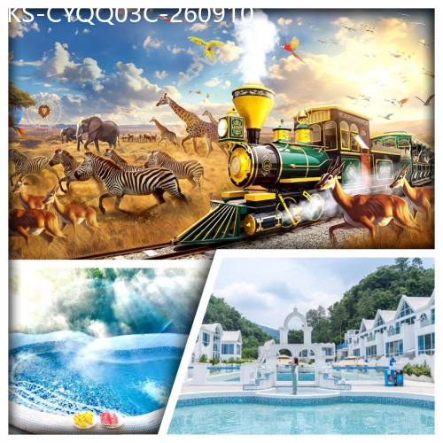 廣東旅遊線路|2026-09-10|C線-清遠清泉灣愛琴海酒店 激玩水世界 清遠長隆森林王國 廣州融創馬戲 純玩3天